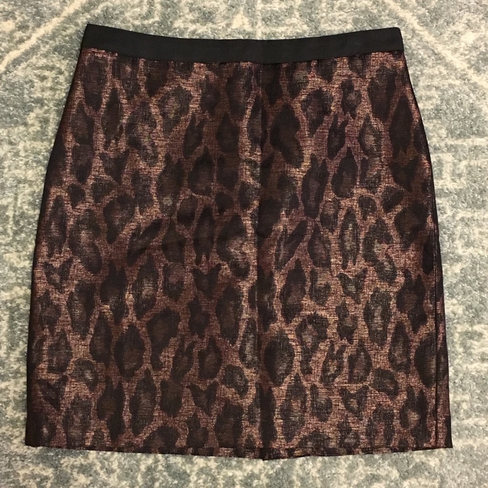 Leopard Print Skirt